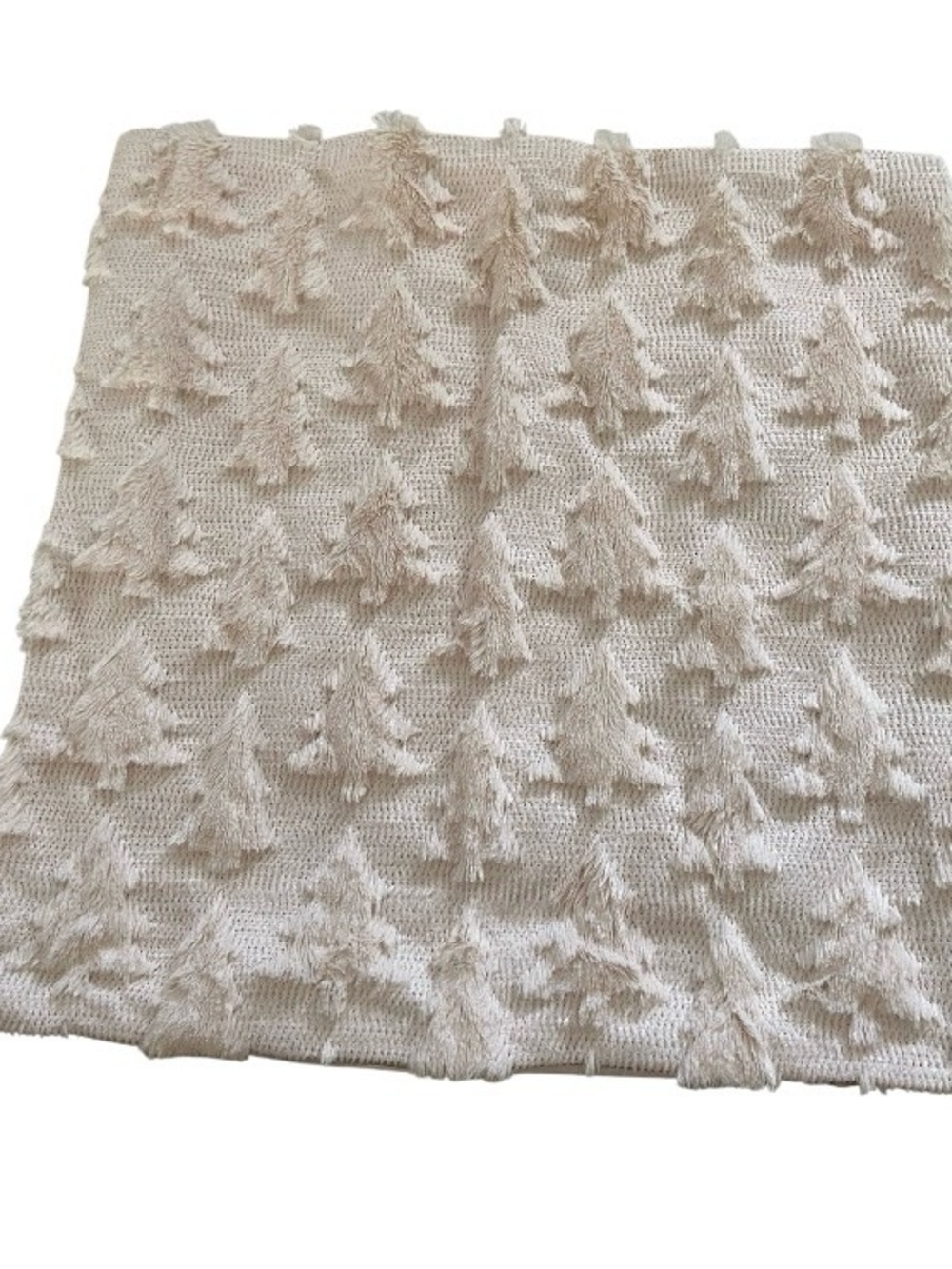 Beige Tree-Pattern set of two pillow covers size 20x20 zipper - Home Accents new